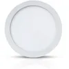 Image de Plafonnier led luna - 18W Ø220 mm Miidex Lighting® blanc-chaud-3000k - blanc
