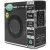 Image de Support de spot rond noir Ø78 mm Miidex Lighting®