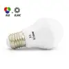 Image de Ampoule LED E27 6W Bulb RGB+ CCT seule Miidex Lighting® dimmable