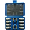 Image de Coffret embouts courts hexagonaux sur douilles, 6 pans de 5 à 22mm,