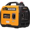 Image de Jamais utilise] 3300W Groupe électrogène inverter à essence 4 temps avec prises usb et 230 v générateur silencieux léger secours pour les caravanes