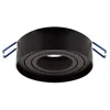 Image de Silumen - Spot Encastrable Orientable noir pour Ampoule GU10