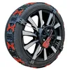 Image de Chaîne à neige frontale pour véhicules non chainables   Montage facile   Système de fixation universel   7mm d'encombrement   Polaire