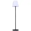 Image de Lampadaire lumineux solaire standy Blanc Acier H150cm