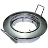 Image de Support Spot Encastrable Rond Orientable Chrome