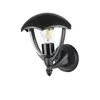 Image de Alu lanterne murale porte de maison éclairage de façade lampe d'extérieur lampe de jardin en verre noir V-tac 7046