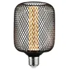 Image de Paulmann - ampoule led avec cage noire e27 4,2w 1800k - 29083