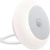 Image de Veilleuse ronde a' led avec de'tecteur de mouvement 0.7w lumie're chaude 3000k batterie blanche 924.92