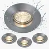 Image de Paulmann - Lot de 3 spots encastrables IP44 lampe aluminium 8cm rond 925.23