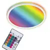 Image de Briloner - Panneau led rgb leuchten slim, 15 w, 2700 lm, IP20, blanc, plastique, dimmable, ø 42 cm