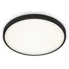 Image de Briloner - Plafonnier led leuchten manny, 24 w, 2200 lm, IP20, noir-blanc, plastique-métal, ø 38,5 cm