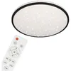 Image de Briloner - Plafonnier leuchten skizo, 48 w, 4400 lm, IP20, noir, plastique, dimmable, avec télécommande, cct, ø 49,2 cm
