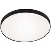 Image de Briloner - Lampe led pour salle de bain leuchten malbona, 13 w, 1400 lm, IP44, blanc-noir, plastique-métal, ø 28,5 cm