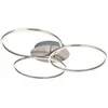 Image de Briloner - Plafonnier led leuchten frame, 40 w, 4400 lm, IP20, nickel mat, métal-plastique, intensité lumineuse variable, 71,7 x 67,4 x 10,3 cm