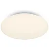 Image de Ner - plafonnier led, plafonnier led salle de bain IP44, lampe de salle de bain, lumière blanche chaude, Ø275 mm, blanc - Brilo