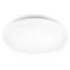 Image de Brilo - Plafonnier led 6,3 cm 24 watts IP44 protection contre les projections d'eau 2600lm blanc ner