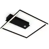 Image de Briloner - Plafonnier led, capteur, noir, LED/14 w