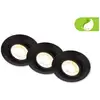 Image de Briloner - Klira Lot de 3 spots led encastrables 230V, intensité lumineuse variable,haute tenue des couleurs, interrupteur CTS,orientable, noir,