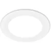 Image de Briloner - Jeft 1x spot led encastrable 230V, plat, 17 cm de diamètre, lumière blanc neutre, Blanc, Ø17 x 3 cm