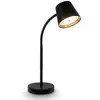 Image de Briloner - Biwo led Lampe de table sans fil, à intensité variable, orientable, tactile, sans fil, noir, 38,5 x 13 x 23 cm