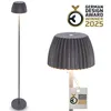 Image de Briloner champ led Lampadaire sans fil IP44, variateur, tactile, batterie, German Design Award Winner 2025, anthracite, Ø19 x 124 cm