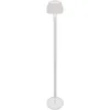 Image de Briloner riffle led Lampadaire sans fil IP44, variateur, tactile, batterie, German Design Award Winner 2025, blanc, Ø19 x 124 cm
