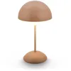 Image de Briloner kugle Lampe de table sans fil IP44, variateur, tactile, batterie, protection contre les éclaboussures, coffee, Ø16 x 29 cm