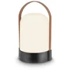 Image de Briloner Lampe de table LED sans fil 24cm 1W 90lm 3000K blanc chaud dimmable anthracite - Lampe rechargeable salon jardin balcon
