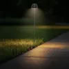 Image de Briloner Lot de 2 lampes extérieur sans fil avec piquet 78,5cm 1,5W 130lm 2700K blanc chaud IP44 anthracite - Lampe rechargeable jardin balcon