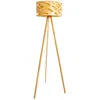 Image de Lampadaire lampadaire lampe de salon lampe de chambre bambou H 148 cm
