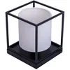 Image de Lampe de table lampe de chevet lampe de chevet textile blanc noir E14 salon