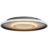 Image de Plafonnier LED NÄVE 1408277, 40W, 1800lm, effet 3D, blanc/noir
