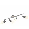 Image de Spot led plafonnier salon / chambre à coucher spots bar lampes mobiles Wofi 9361.04.64.0000