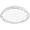 Image de Plafonnier plafonnier lampe de salon lampe de chambre lampe de couloir, dimmable, verre acrylique blanc, LED 22W 2700Lm blanc chaud, DxH 43x7,5cm