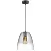 Image de Fischer&honsel - Suspension lampe suspension lampe de table à manger verre fumé clair lampe de salon h 150 cm