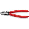 Image de 70 01 160 Pince coupante de côté gainées en plastique atramentisée noire 160 mm - Knipex