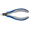 Image de Pince coupante électronique de précision din iso 9654 L.125mm pol. rd. très pet. facette avec gaines bicomp. p.couper corde de piano dure