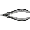 Image de Knipex - 79 12 125 esd Pince coupante de côté de précision pour l'électronique esd avec poignées multimatières brunie 125 mm