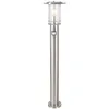Image de Lampe York lampadaire extérieur détecteur de mouvement acier inoxydable 1x A60, E27, 40W, lampes normales gf non spécifiées. Classe de protection ip:
