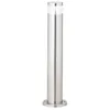 Image de Avon Potelet exterieur - coloris acier - acier special/plastique led 1x4W - Brilliant