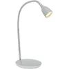 Image de Brilliant - lampe Anthony lampe de table led titane 1x led 2,4 w intégrée, (200lm, 3000K) Échelle a ++ à e Avec pressostat sur la base