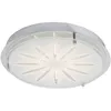 Image de Brilliant - lampe Cathleen Applique et plafonnier led 33cm chrome 1x led 15W intégrée (cms), (1565lm, 3000K) Échelle a ++ à e Plafonnier fonctionnel,
