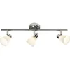 Image de Lampe Kensington spot tube 3 lumières chrome / blanc 3x QT14, G9, 28W, adapté aux lampes à culot à broche (non incluses) Échelle a ++ à e Classe de