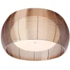 Image de Lampe Relax plafonnier 50cm bronze / chrome 2x lampes normales A60, E27, 30W, gf non spécifiées. Convient aux lampes led Dimmable lors de