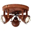 Image de Lampe Bente Spotrondell 3flg couleur rouille 3x PAR51, GU10, 4W, adapté aux lampes à réflecteur (non incluses) Échelle a ++ à e Têtes pivotantes