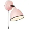 Image de Lampe Telio applique murale interrupteur à tirette rose 1x D45, E14, 28W, adapté aux lampes à suspension (non inclus) Échelle a ++ à e Avec