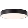 Image de Brilliant - lampe Slimline led plafonnier 33cm blanc / noir 1x led 12W intégrée, (800lm, 3000K) Échelle a ++ à e Économique et durable grâce à