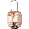 Image de BRILLIANT lampe de table Woodrow avec poignée brun clair 1x A60, E27, 60W, adapté aux lampes standard (non incluses) Échelle A ++ à E Avec