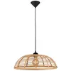 Image de Crosstown suspension 47cm bois clair / noir luminaires d'intérieur, suspensions 1x A60, E27, 40W, convient aux lampes normales (non incluses) a ++