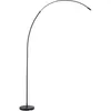 Image de Brilliant - Lampadaire led brillant Bow Lampe arquée led, 170 cm, 1300 lm, 3000-6500 k, dimmable, cct, noir